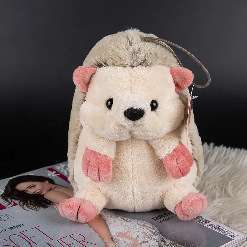 Tiny  Hedgehog 15 cm plush toys Keychain Cute Stuffed Animal Key chain toy for Boys Promotion Toys