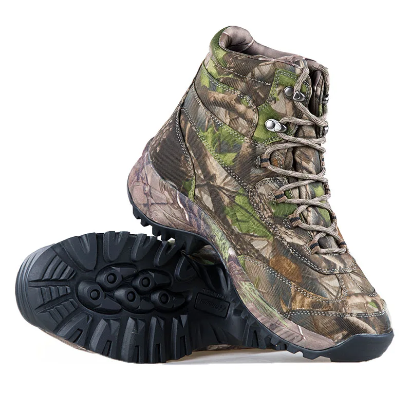 New Arrival Wholesale Camouflage Mountain Sport Shoes  for Comfortable Waterproof Hiking Shoes Men