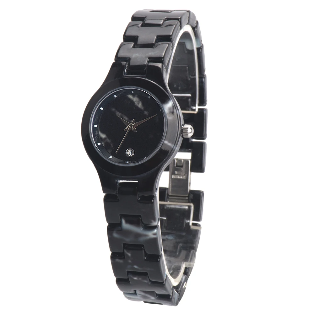 Customized Logo Service Chinese Classical Aesthetics Girls Exclusive Wrist Watch Beautiful And Elegant women Ceramic Watch