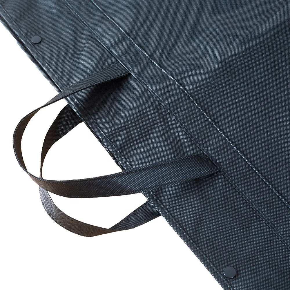 
Low MOQ non woven requirement garment suit cover bag for storage 