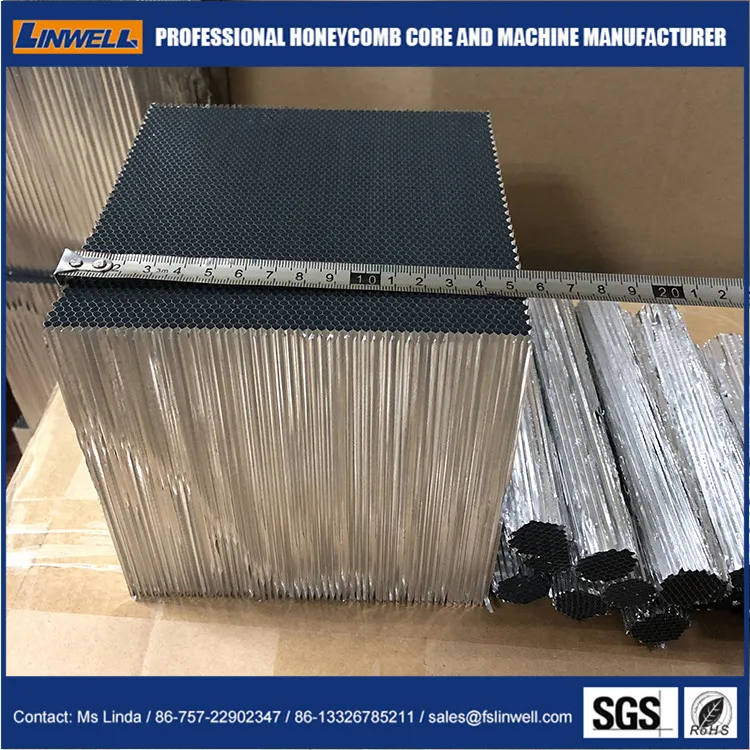 Microcellular Aluminum Honeycomb Core aluminum Radiator Core