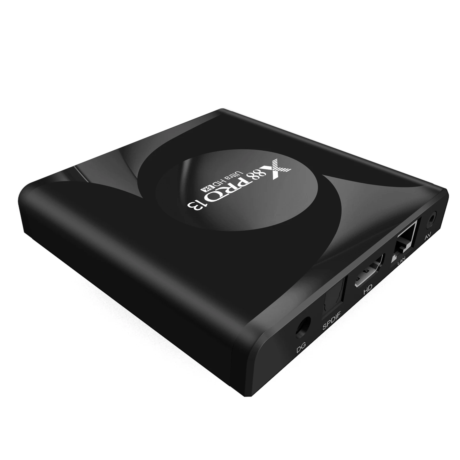 Высококачественный 2 ГБ/16 ГБ 3840x2160(HDR) android tv box OTA x88 pro iptv smart internet media player 13