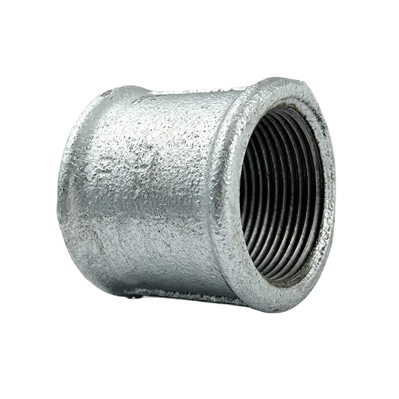 Wholesale Malleable Iron Pipe Fittings Hot Dip Galvanized BSP Beaded Socket For Oil Water Gas