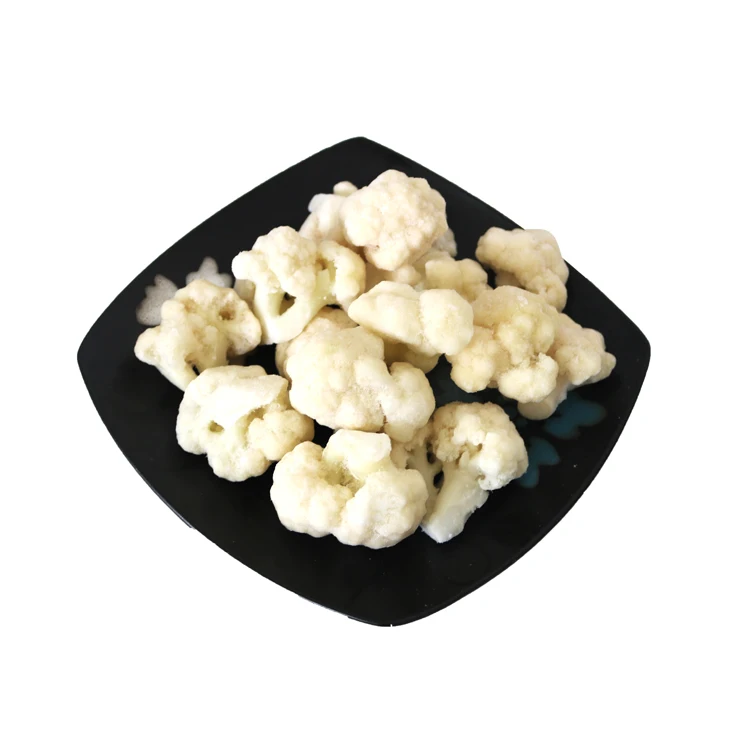 Wholesale high quality frozen bulk white cauliflower iqf frozen cauliflower cut
