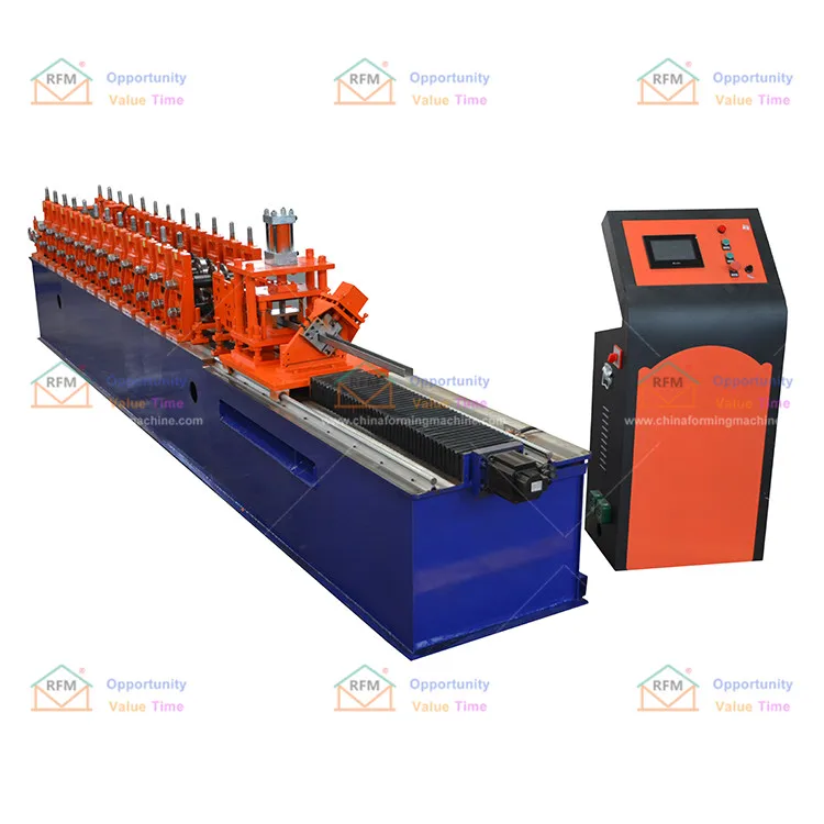 China Liming fully automatic metal double row stud and track roll forming machine