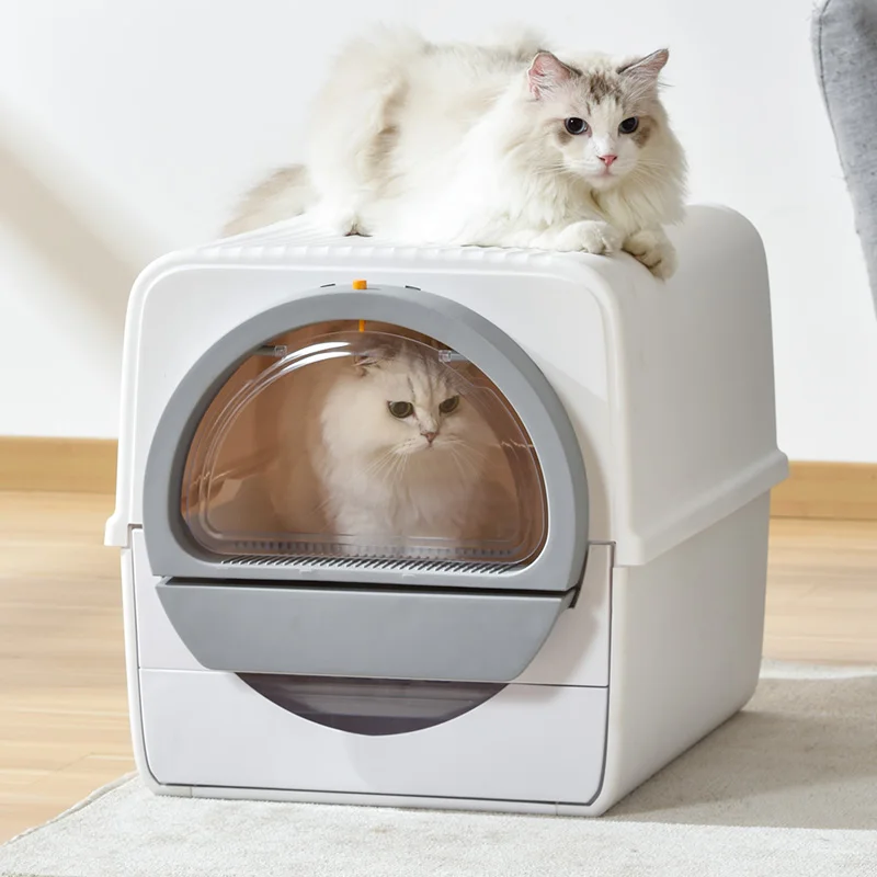 High Quality Fully Enclosed Self Clean Automatic Cat Litter Box