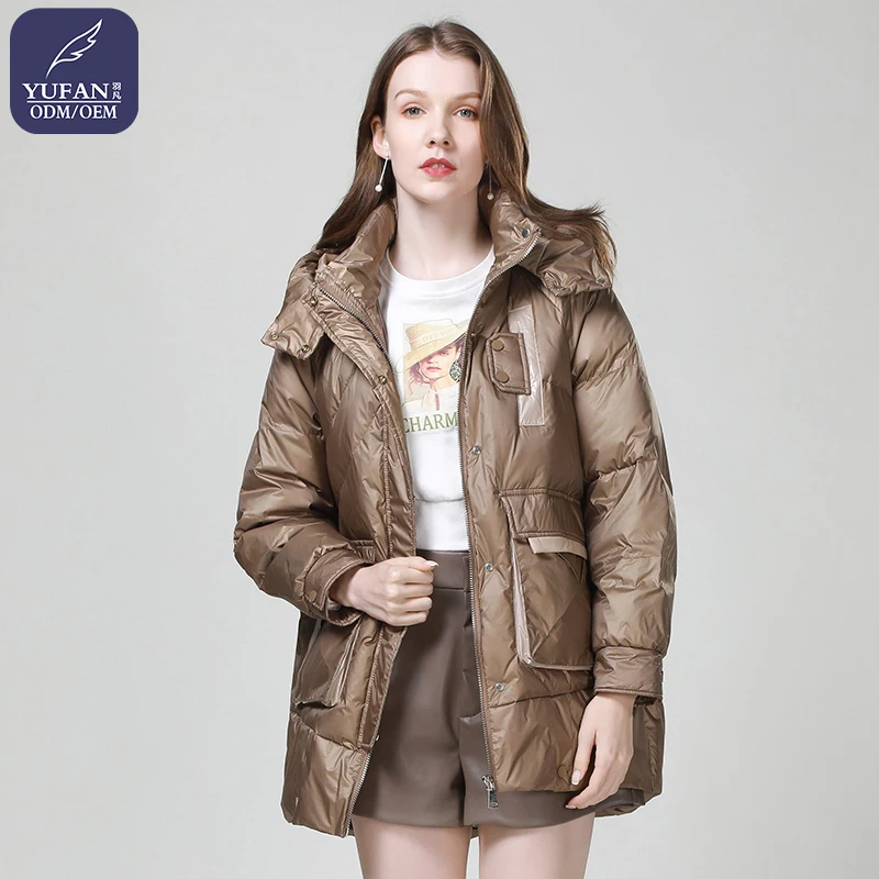 YuFan Leisure Down Clothes Elegant Down Clothes Outdoors Down Jacket Fashion Down Coat Classic Down Jacket