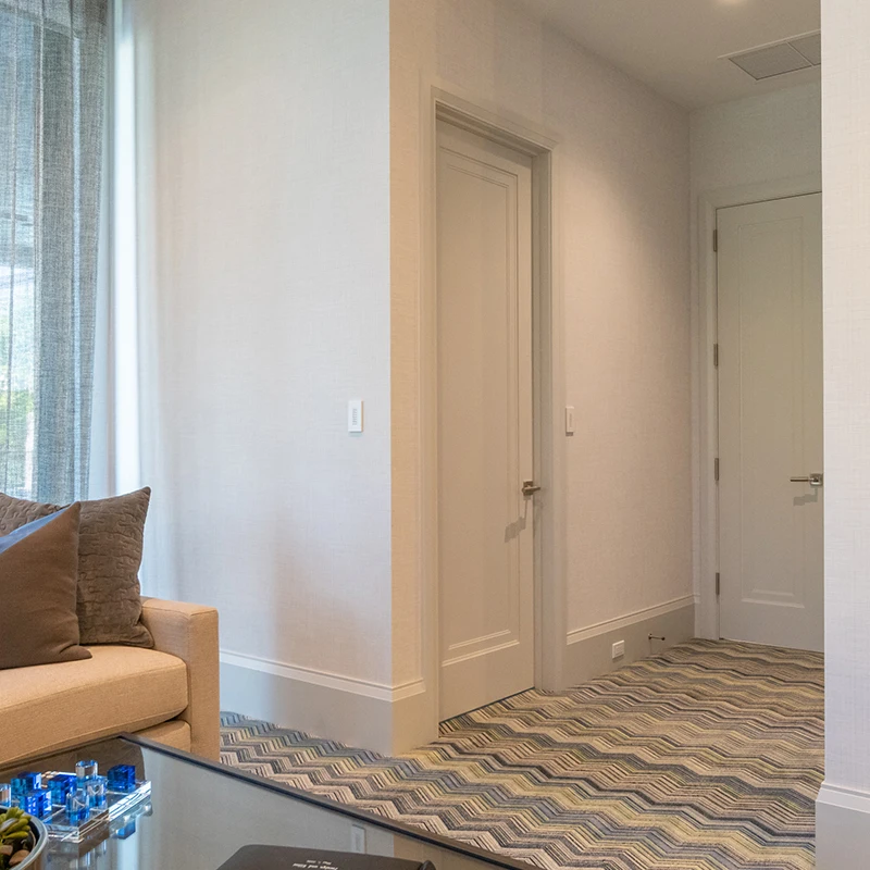 Solid Wood Doors with Unique Textural Finishes