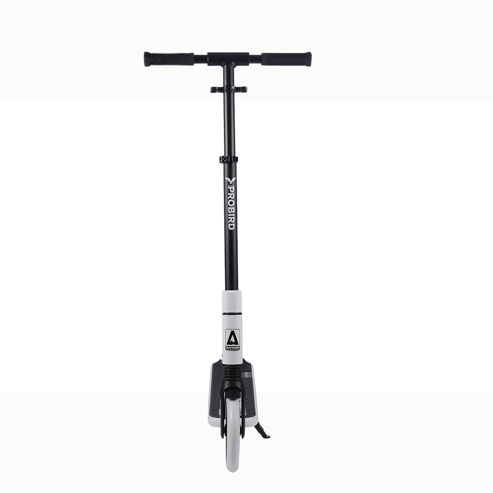 200mm Big PU Wheels kick scooter Foldable  Foot  Kick Scooter with Foot  Brake  for Adult