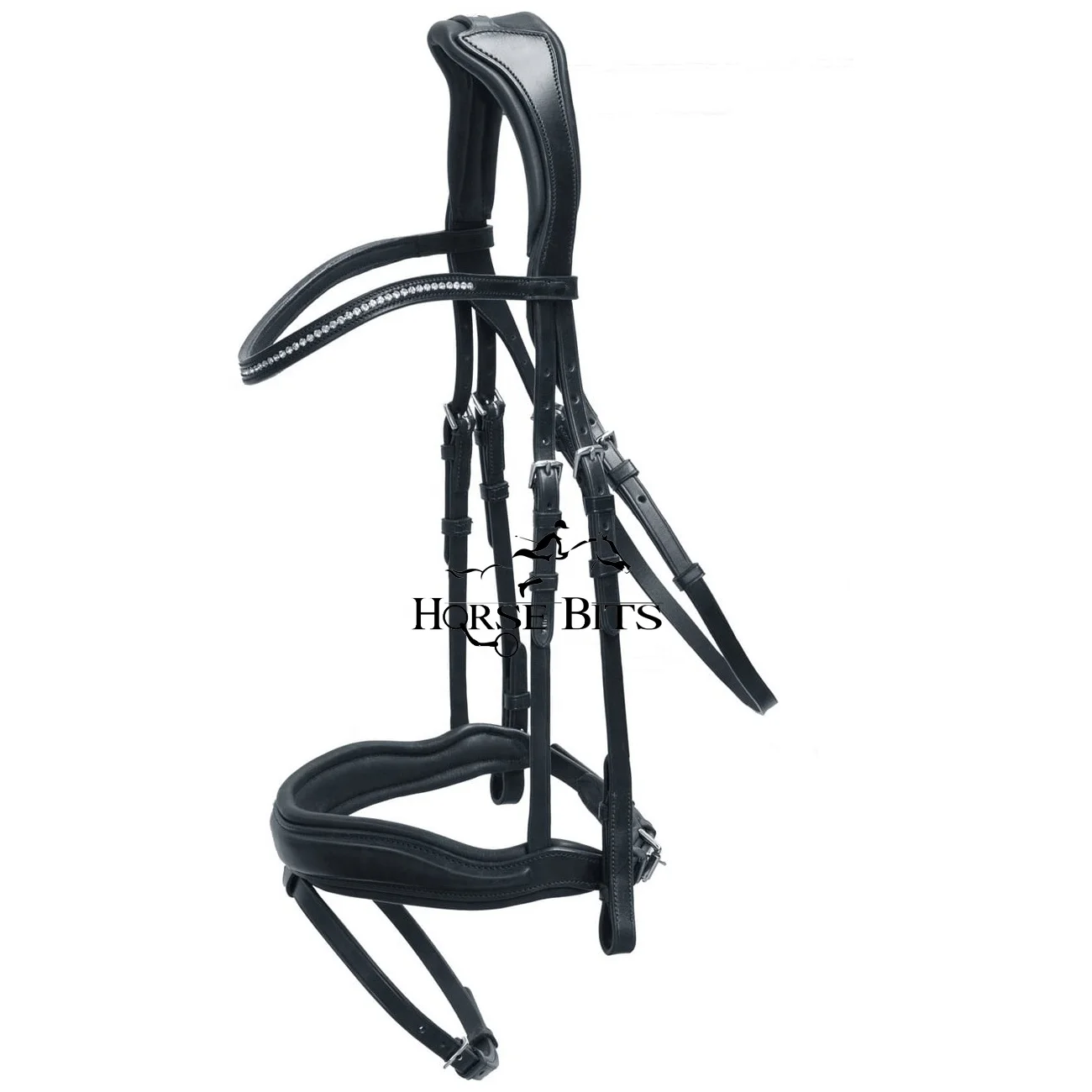 Уздечка для лошадей уздечка английской лошади Выездки лошадей/уздечка кожаной с мягкой подкладкой/уздечки прыжков