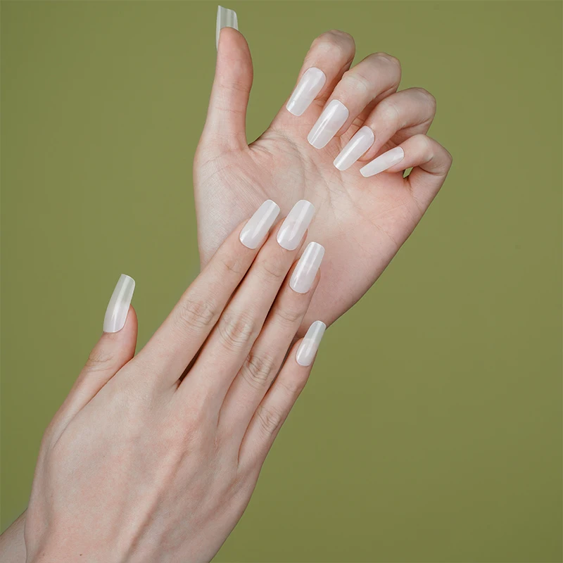 SG series 2024 new design color nail art polish stickers Semi-cured Gel Nail Strips art nail wraps
