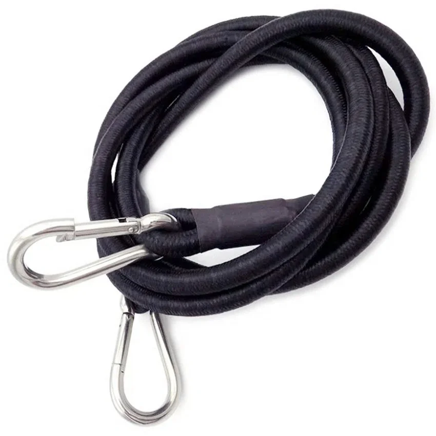 Прямая продажа с фабрики Xinjieda Многофункциональный прочный эластичный банджи 6 мм 8 1 метр шнур металлическим