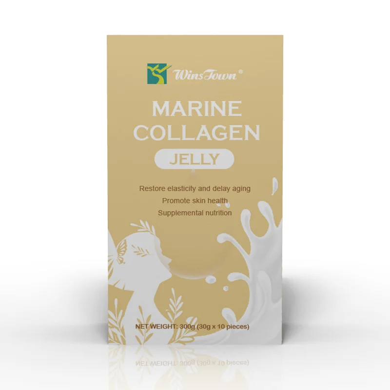Marine Collagen Jelly Hydrolyzed Collagen Peptides Fish Collagen Jelly For Skin Whitening Anti Aging Vegan Moisturize Jelly