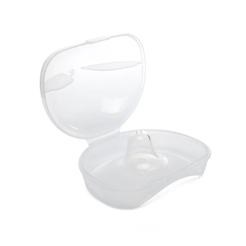 Top Sale Baby Silicone Pacifier Nipple Teat Protector Breastfeeding Shield for Nursing Breastfed Babies with Hold case