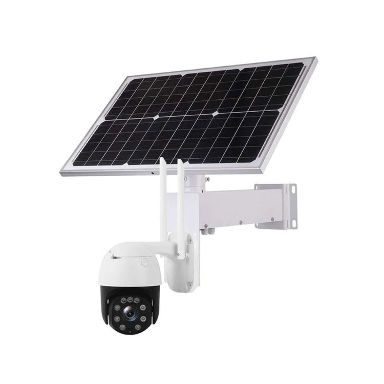 60W 30AH Waterproof Metal 5X Zoom 1080P 4G Solar Ai Human Tracking IP Security Cctv Surveillance System Camera Outdoor