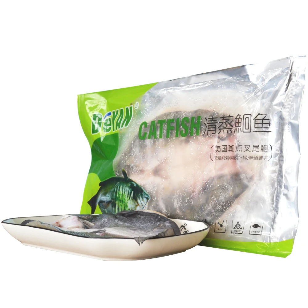 
Factory Price Catfish Seafood IQF Farm Raised Catfish for Sale Catfish Food Chain 