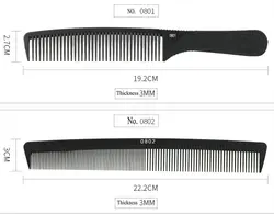 Salon Barber Black Carbon Cutting Comb Carbon Hair Comb