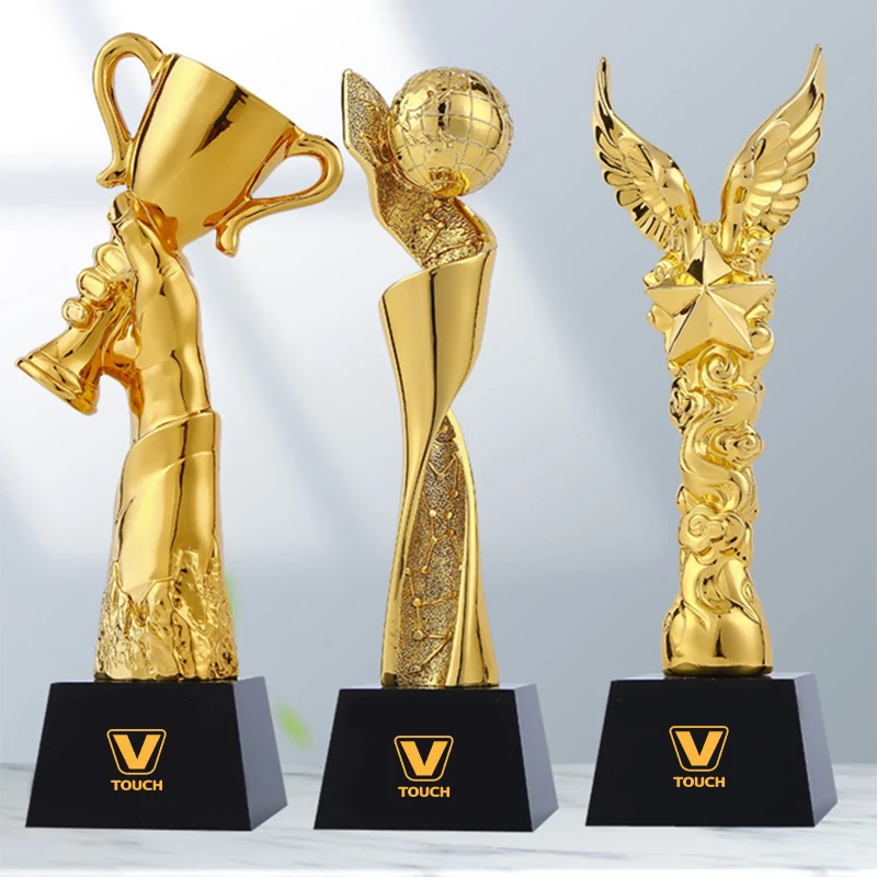 Выигрышный трофей из рекламного материала с логотипом и дизайном на заказ