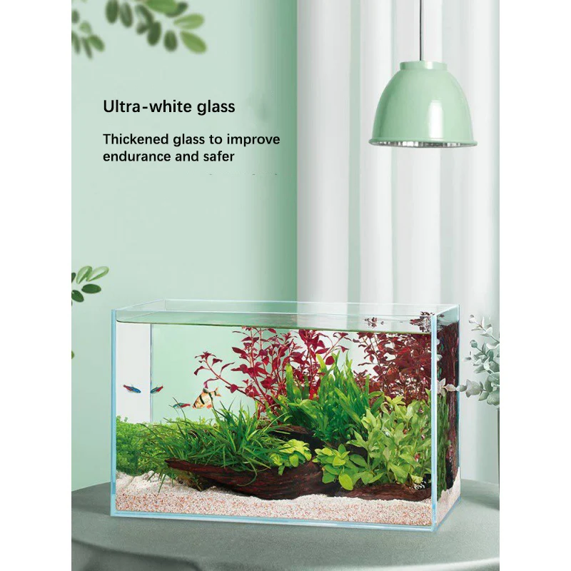 Glass HD fish tank 5in1 Glass fish tank Foshan factory small aquarium