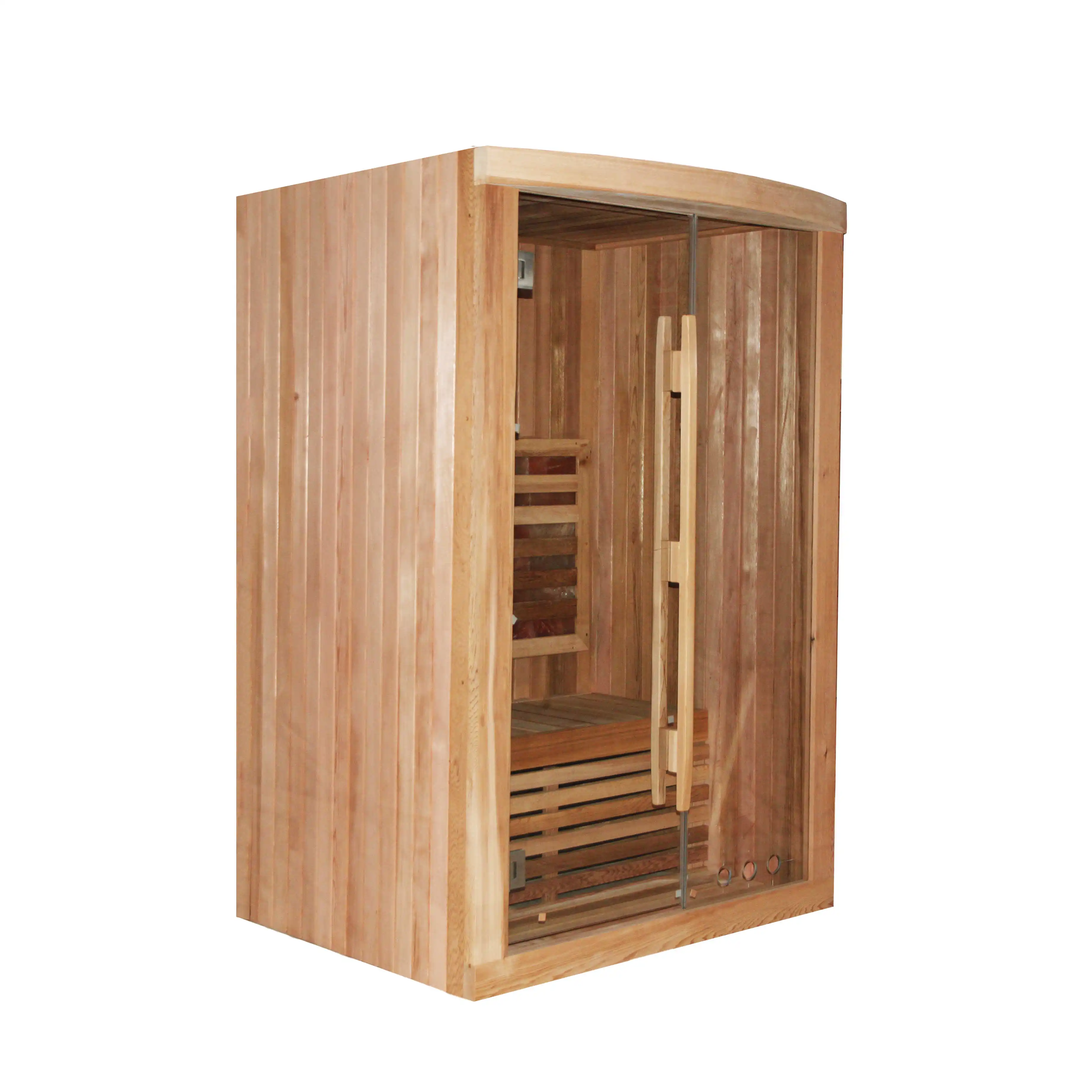 Factory Outlet Traditional 5-6 person Himalayan salt dry steam sauna