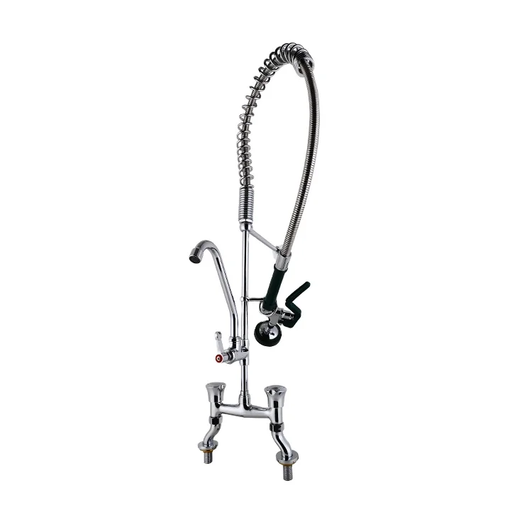 Pre rinse Spray Restaurant Supplies Kitchen Faucet Kitchen Italian Mixer Zinc Alloy Water Mixer Tap