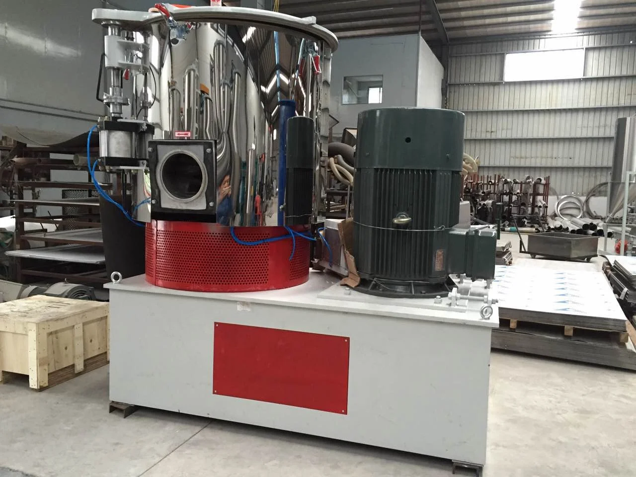 Fully Automatic Plastic Heating Cooling Mixer High Speed PVC Raw Materials Hot Cold Mixing Machine Units
