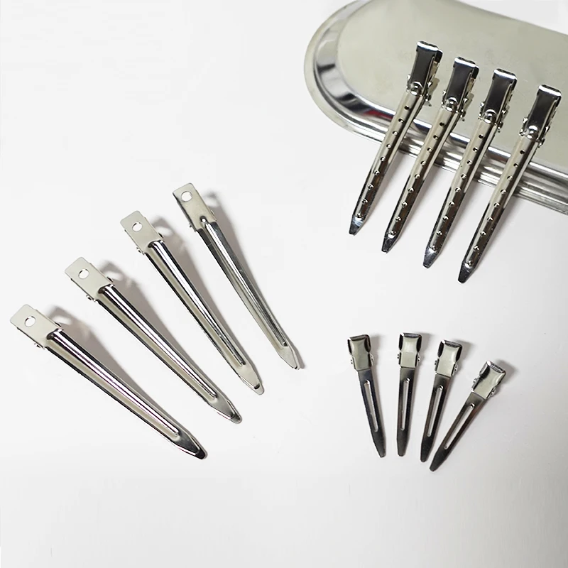 Creative Art Stainless Steel Clip alligator Hair Tool Clip Metal Hair Clip Set