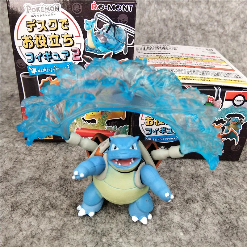 Anime Character 8pcs/set Pokemoned Figure Blind Box Toy Pikachu Mewtwo Charizard Figure Claw Doll Machine Blind Box