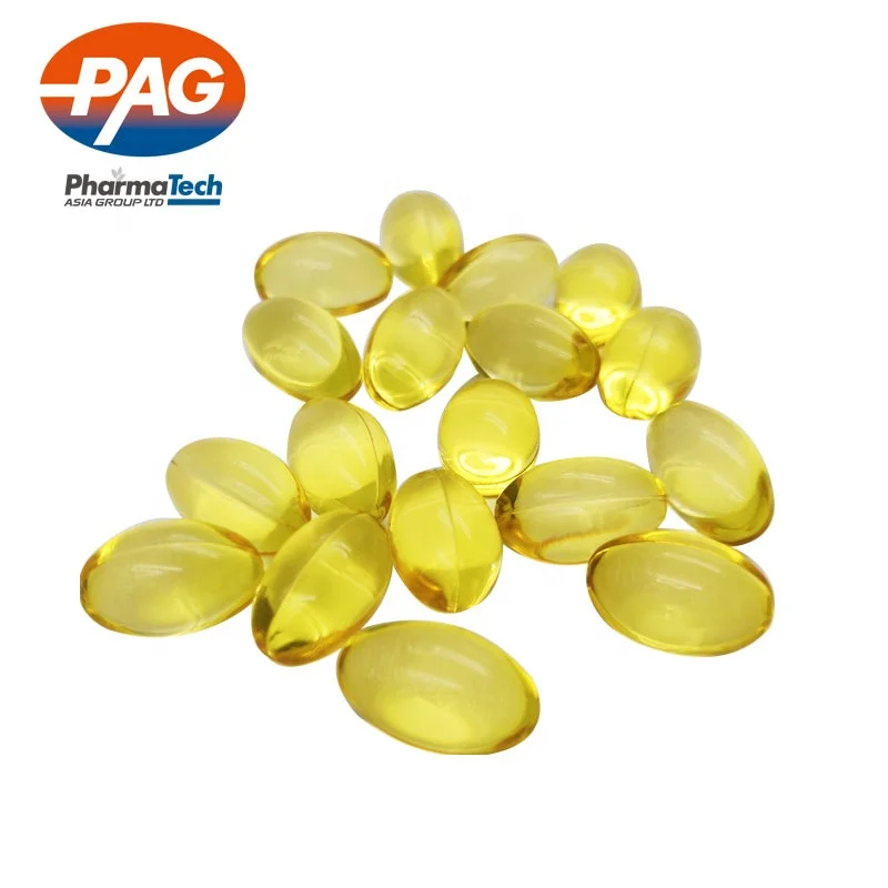 Фирменное масло для водорослей + натуральный витамин E, веганская капсула Softgel