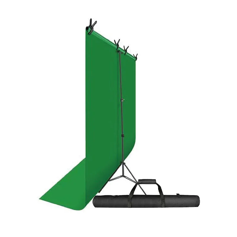 Hot Sale Portable T-shape Background Light Stand  With 155cm Crossbar Green Screen Photography Studio Backdrop Support System