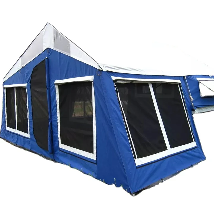 China manufacturer high quality folding camper waterproof  trailer tent with plywood board