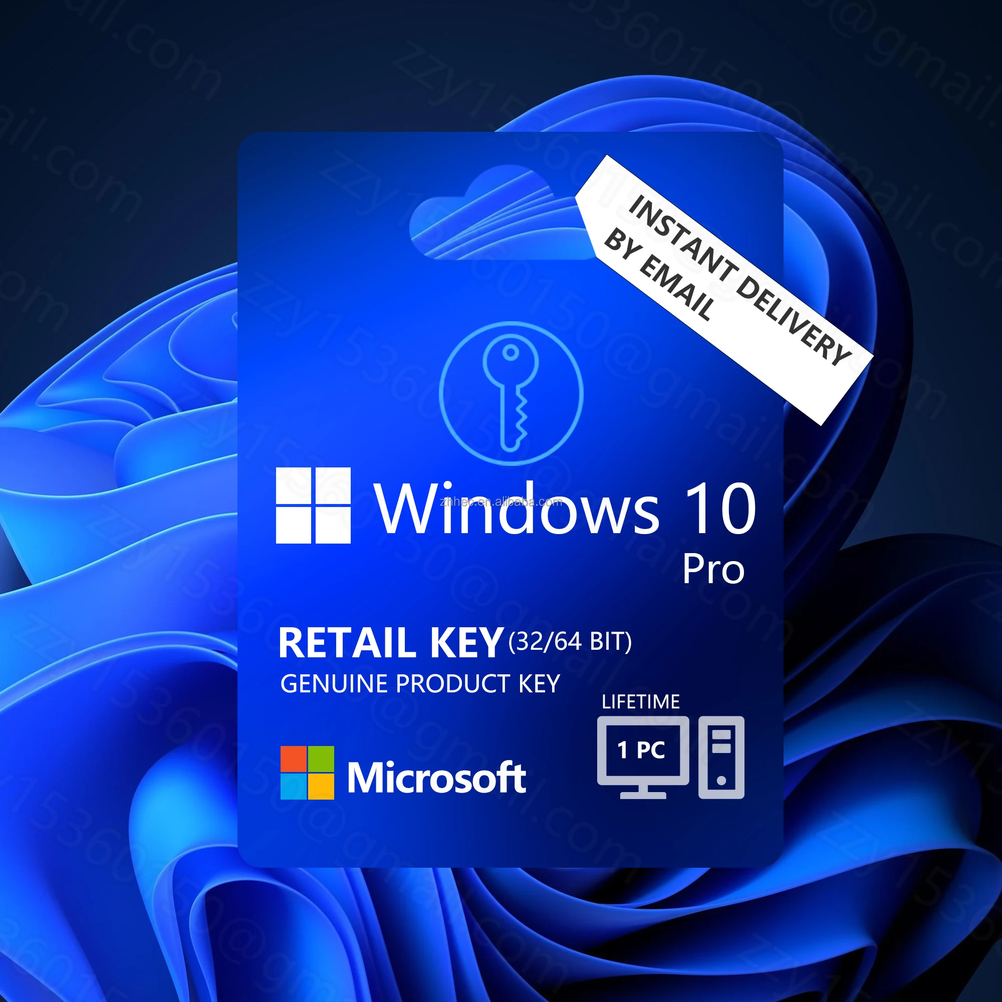 Windows 10 профессиональный розничный ключ 100% онлайн Активация Pro код ключа отправка по