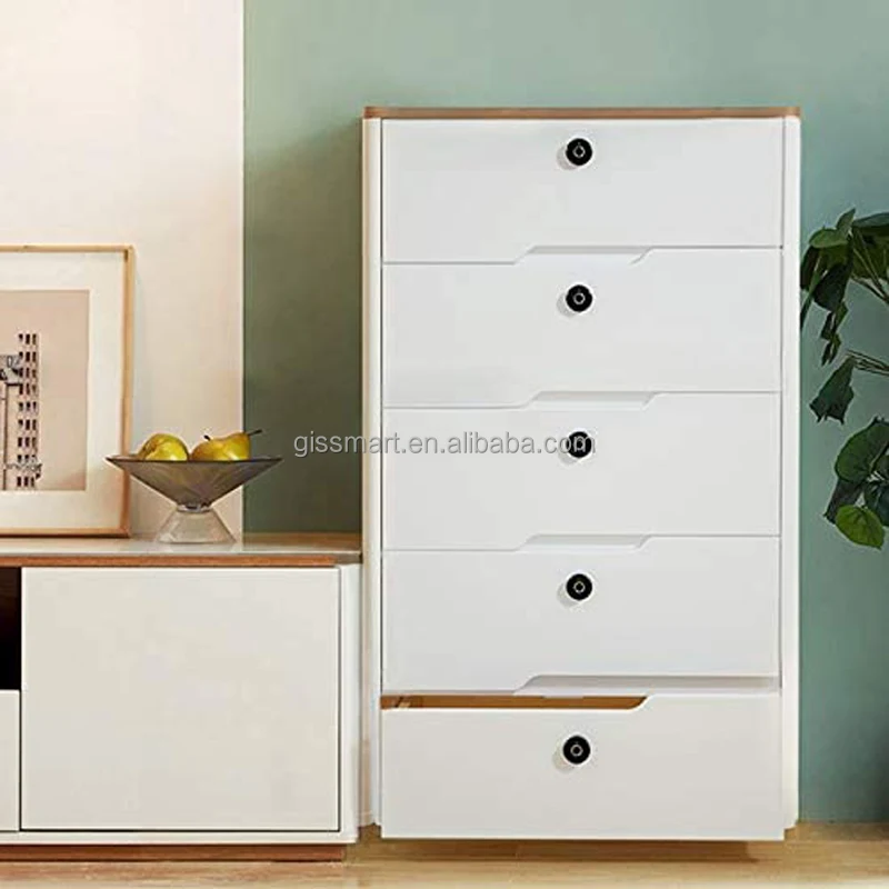 Gis Lock Guangdong Factory Electronic Hidden Keyless Cabinet Drawer Fingerprint Automatic Door