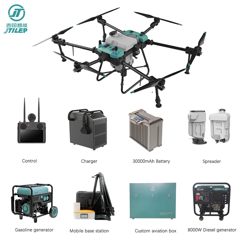 JT40 T30 Spraying Dron Agricultural Drone Agras T40 Agricultural Sprayer UAV T40 Drones