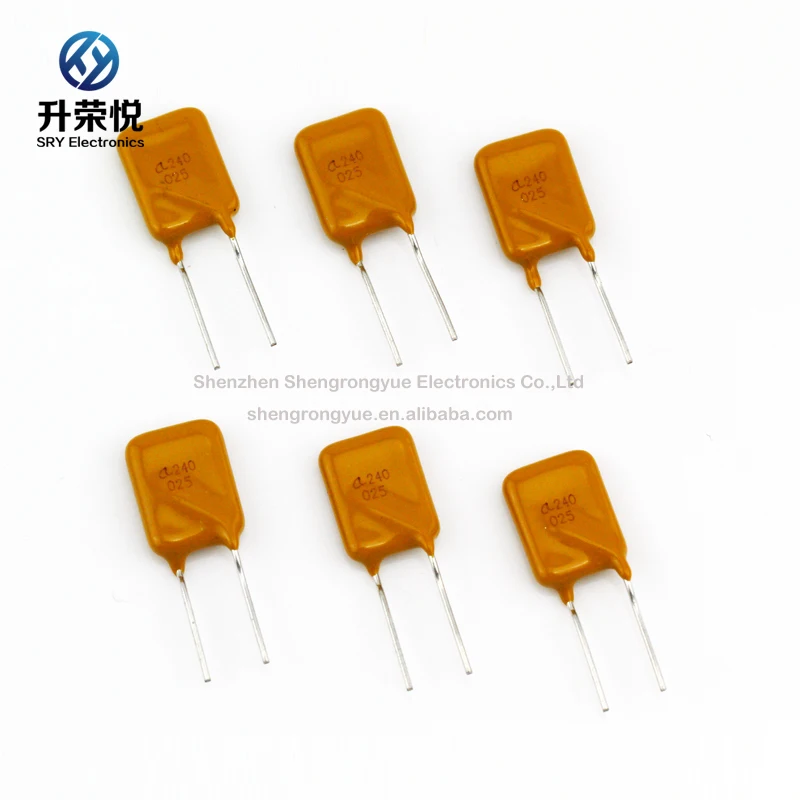 JDTFUSE PPTC resettable fuse A240-025 DIP Fuse 250mA 0.25A 240V