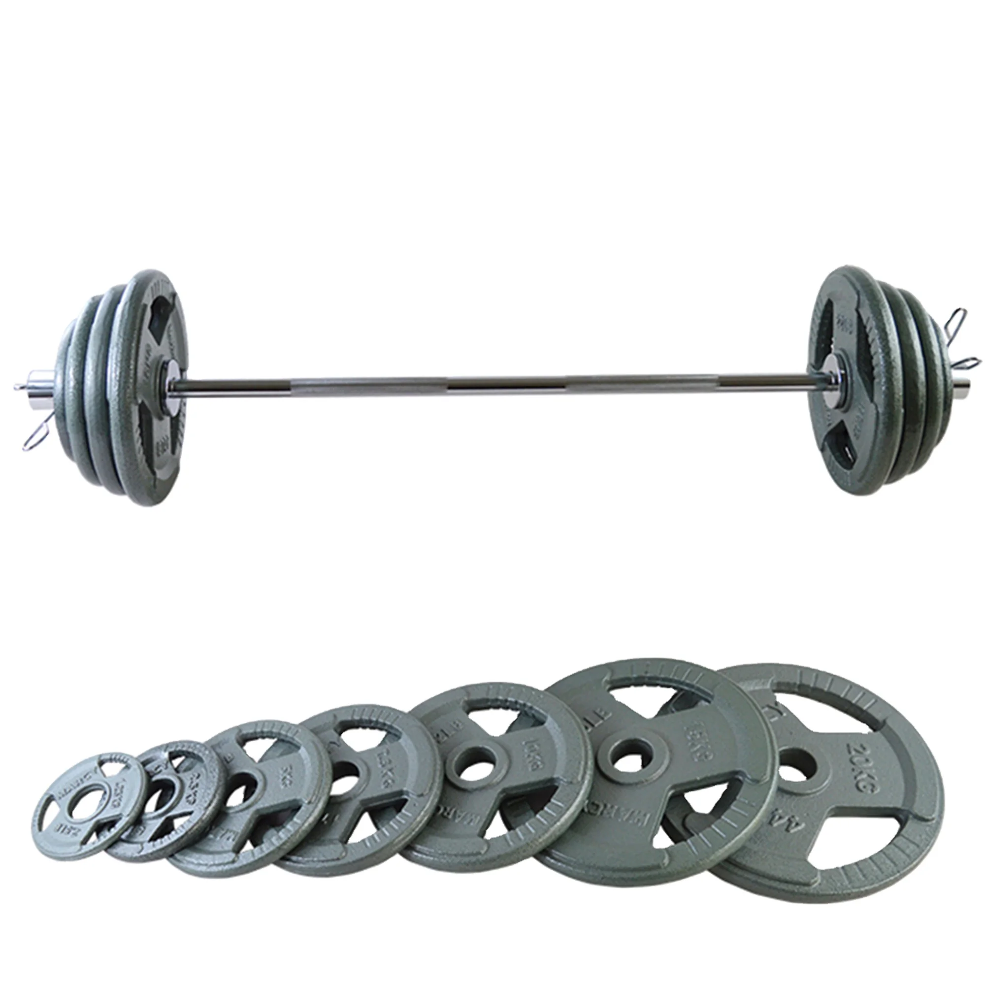 YES OR NO Commercial Multi Gym Mixed Colorful Weight Plates Barbell Cast Iron Weight Plate For Strength