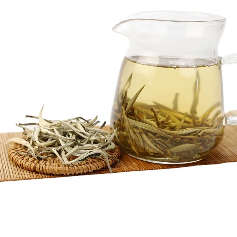 
Chinese High Quality Yunnan High Altitude Loose White Tea Slimming Use Detox Sweet Taste All Bud White Tea 