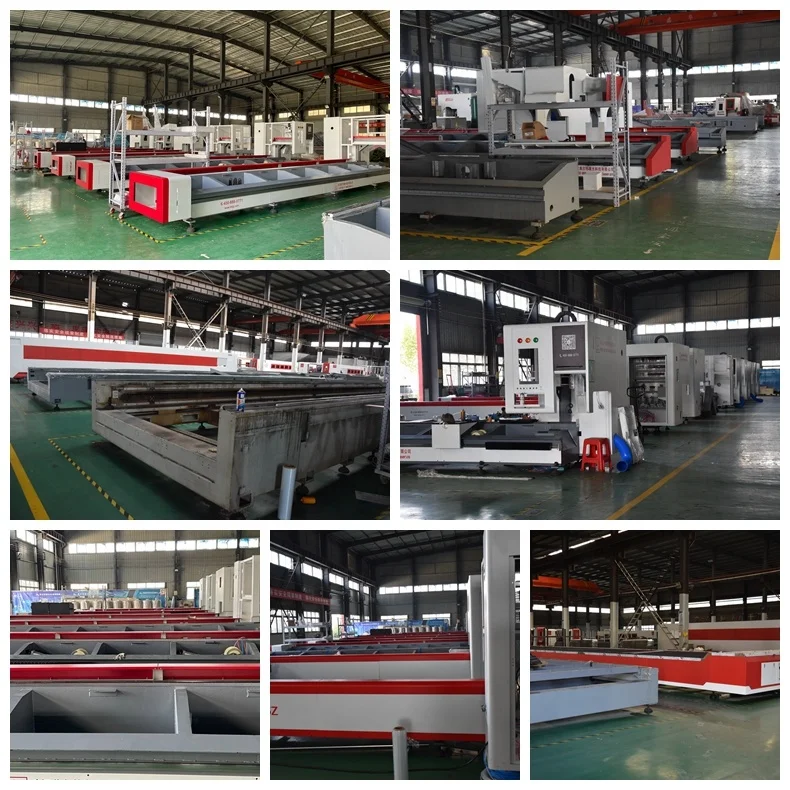 Raycus Max JPT Reci 1.5KW 2KW 3KW 6KW Multifunctional Metal Plate Pipe Sheet Tube Fiber Laser Cutting Machine