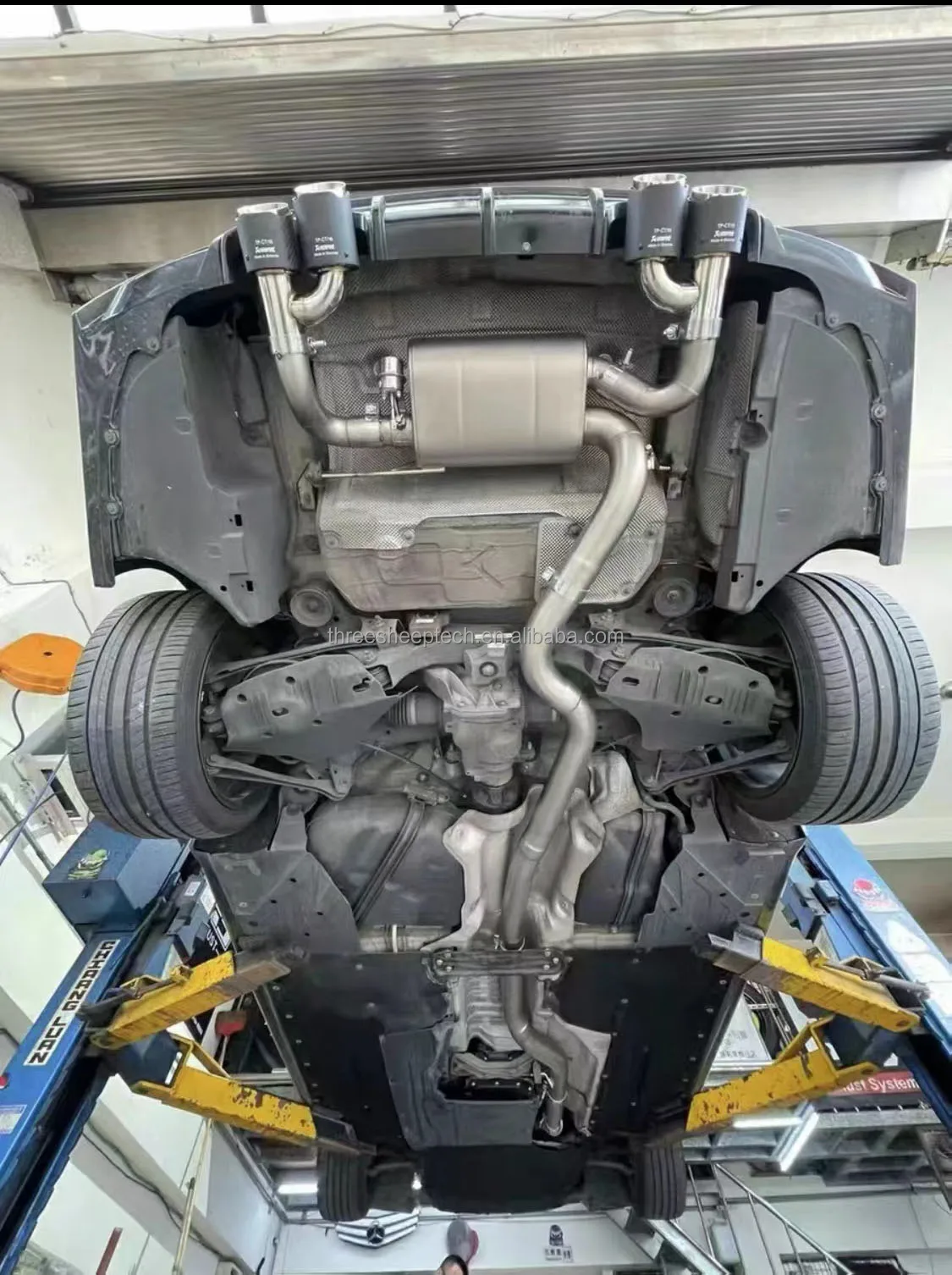 304 выхлопная труба catback из нержавеющей стали для выхлопных систем автомобилей Bmw M3/M4 F80 F82 F83 S55 3 0 T
