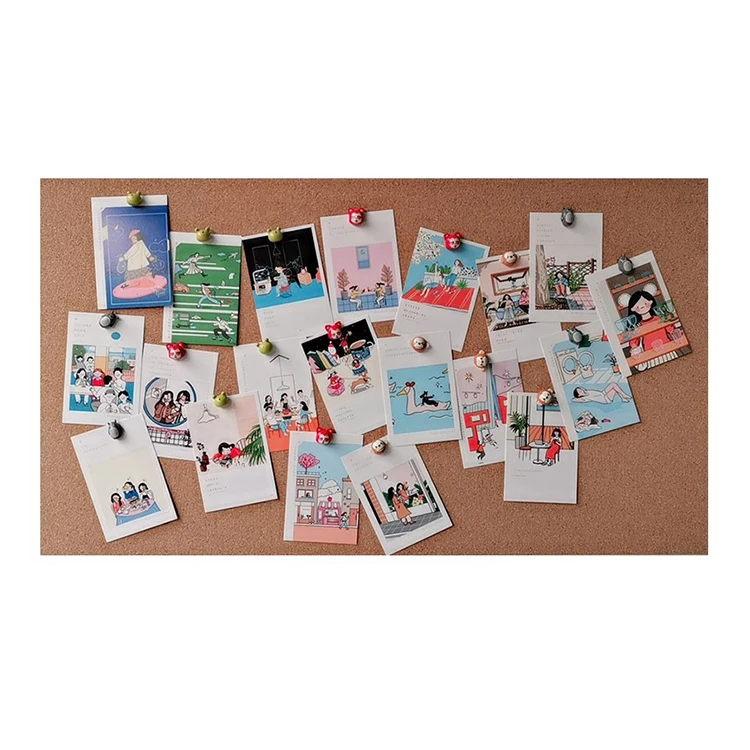 
Customized sizes environmental friendly memo notice natural push pins cork sheet roll 