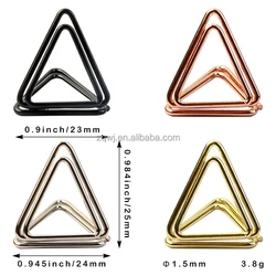 Triangle Shape Table Place Card Holder Photo Picture Holder Stand Clip Table Number Holder for Wedding Party
