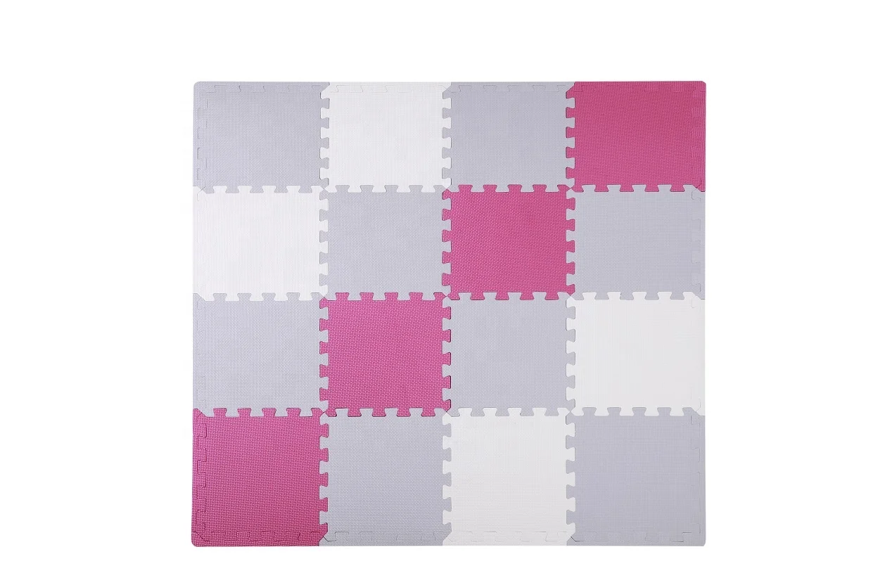
16pcs Non Toxic Baby Play Mat Soft Foam Puzzle Mat 12x12