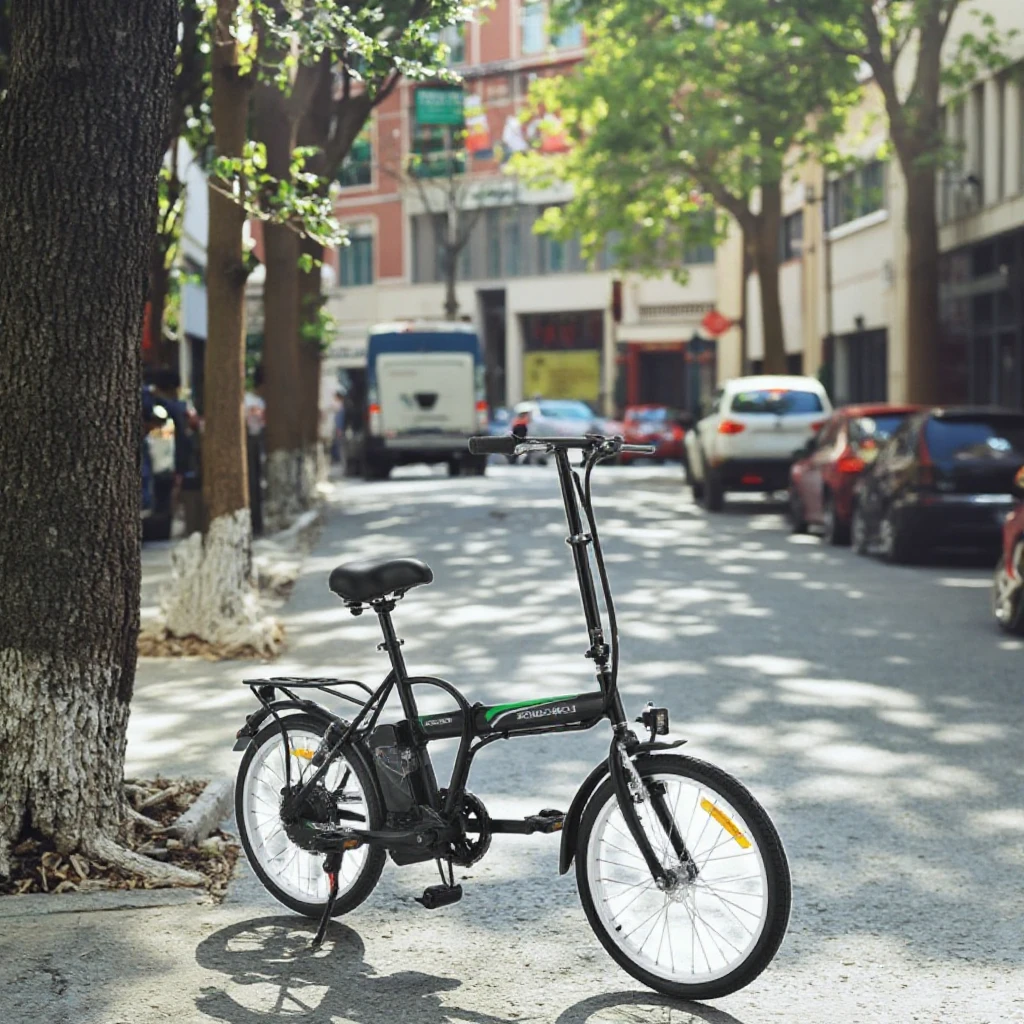 250W 36V 4AH литиевая батарея e-bike легко складывать и помещать электрические велосипеды в багажник