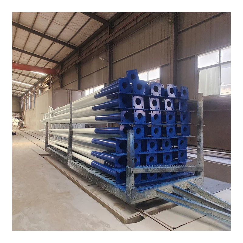 Polygonal Round Hexagonal Octagonal aluminum light pole round steel pole