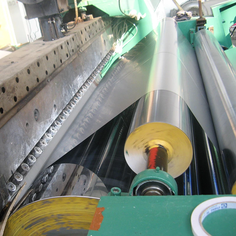 Customized Size Print Food Packing Film Plastic Coated Laminated Film Al Roll Printing Films For Insulation Raw Materials