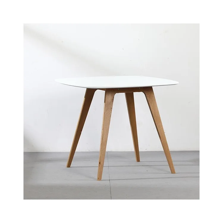 High Density Mdf Vintage Style High Wear Resistant Dining Room Table