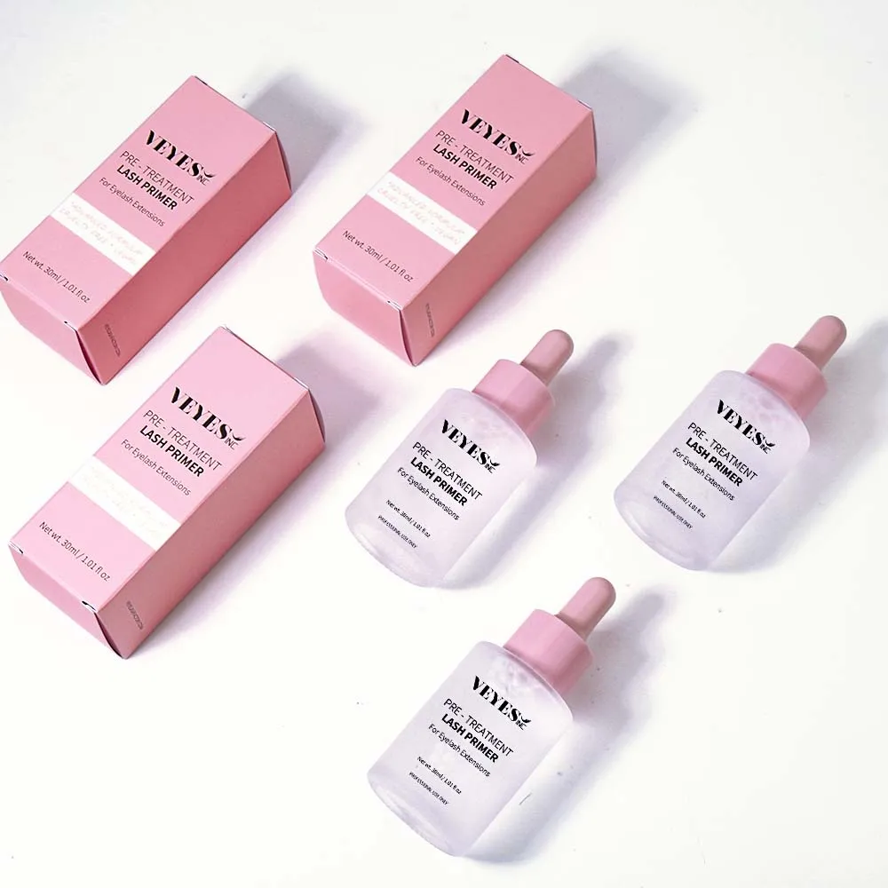 VEYES allergy-free 30 ml lash extensions primer Professional Fixing Agent Glue Adhesive Hardener Tools eyelash extension primer