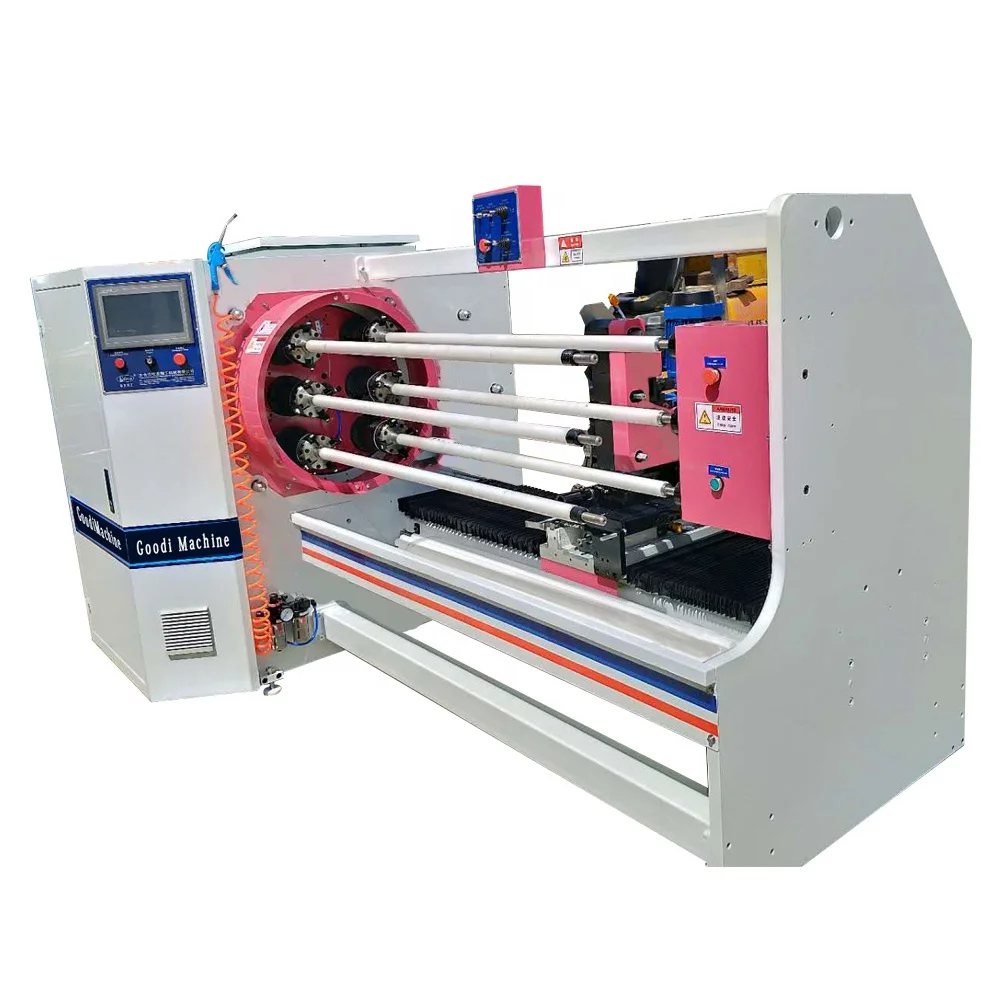 PVC electric tape jumbo roll cutting machine
