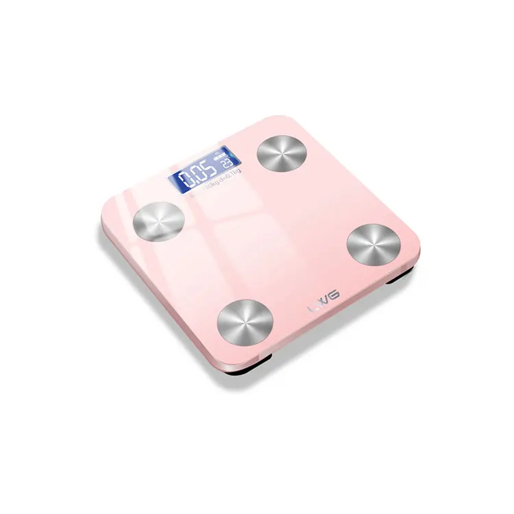 China Factory Promotion BMI bathroom scale weighing body fat scale with app