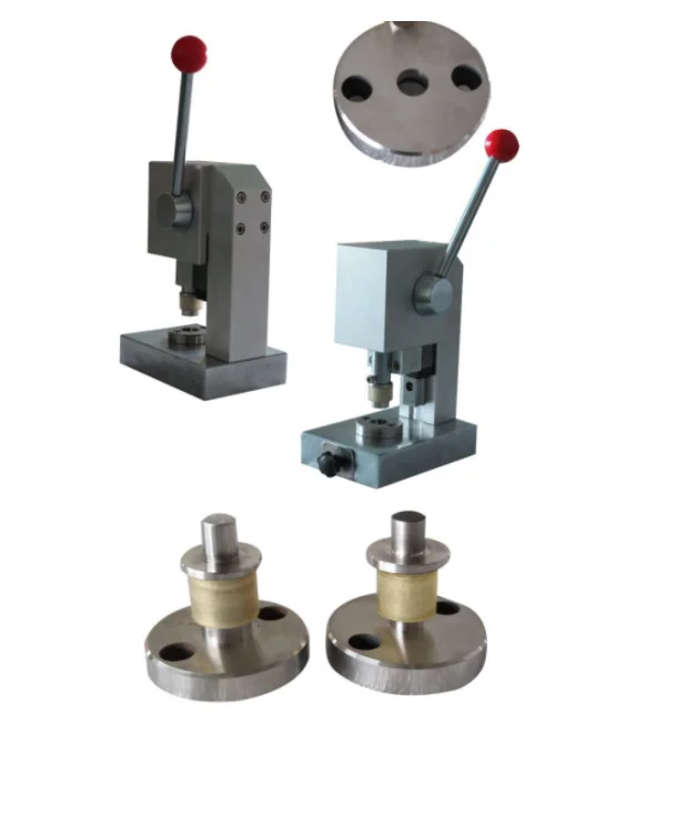 Button Cell Punching Coin Cell Crimper And Disc Cutter  for Electrode Press and Separator